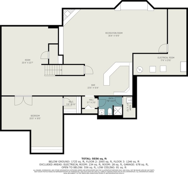 view of layout