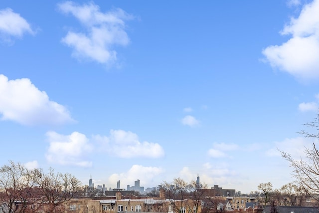 exterior space featuring a city view