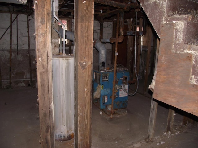 view of utility room