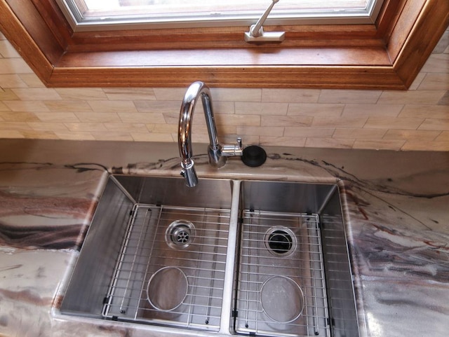 interior details with a sink