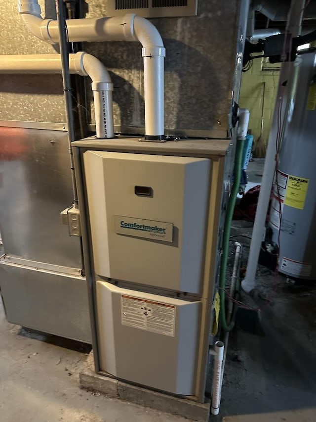 utilities with gas water heater