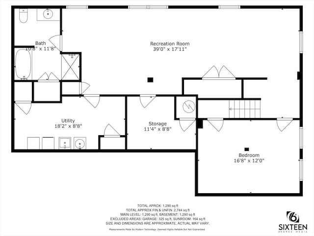 1001 E Sunnycrest Dr, Urbana, IL 61801 - room layout
