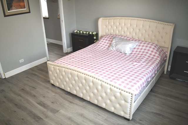 1080 Redondo Dr, Romeoville, IL 60446 - bedroom with baseboards and wood finished floors