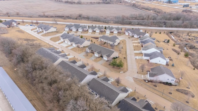 birds eye view of property featuring a residential view