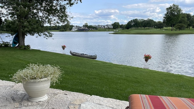 view of water feature