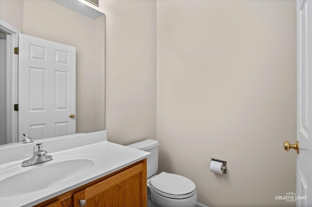 2018 Fulham Dr Unit 2018, Naperville, IL 60564 - half bathroom featuring toilet and vanity
