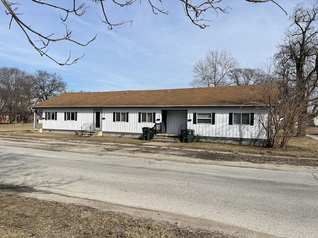 view of ranch-style home