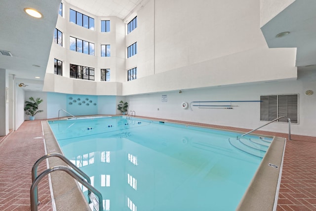 view of indoor community pool