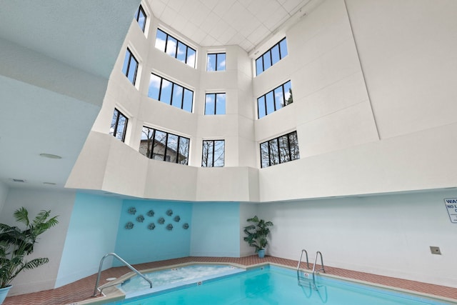view of indoor pool