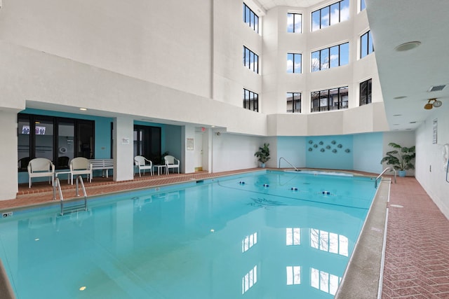 view of indoor pool