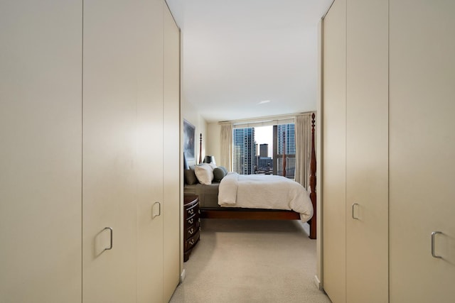 501 N Clinton St Unit 1705, Chicago, IL 60654 - bedroom featuring light carpet
