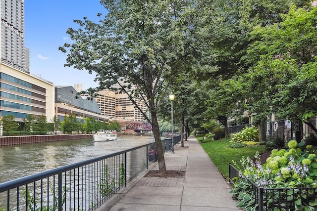 501 N Clinton St Unit 1705, Chicago, IL 60654 - view of community featuring a water view