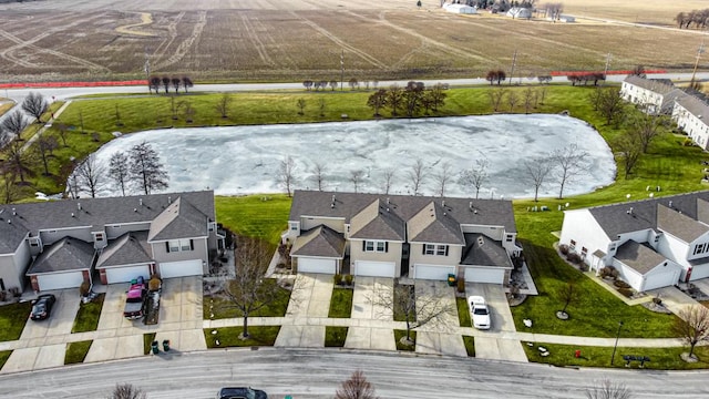 birds eye view of property featuring a residential view