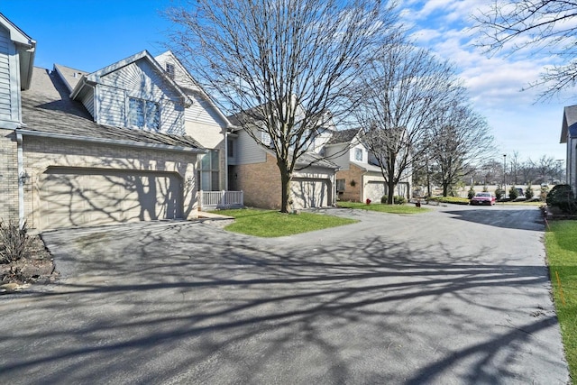 view of street with a residential view