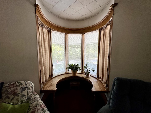 view of sitting room