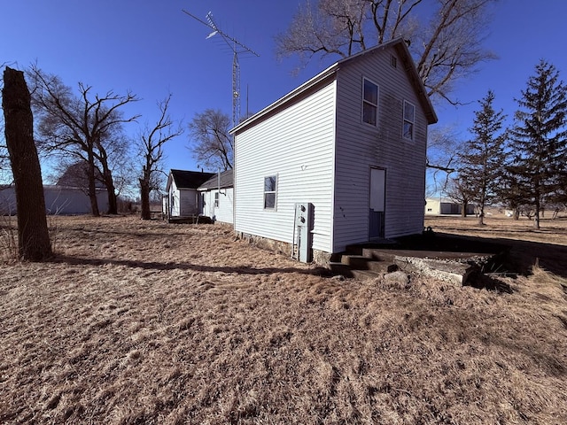 view of side of property