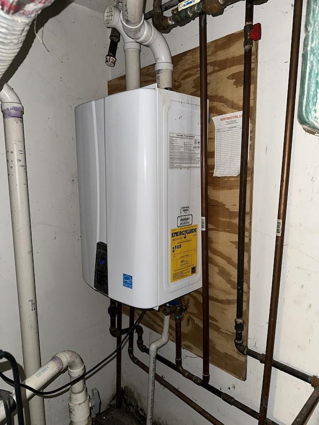 utilities featuring water heater