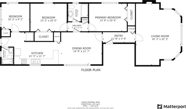 view of layout