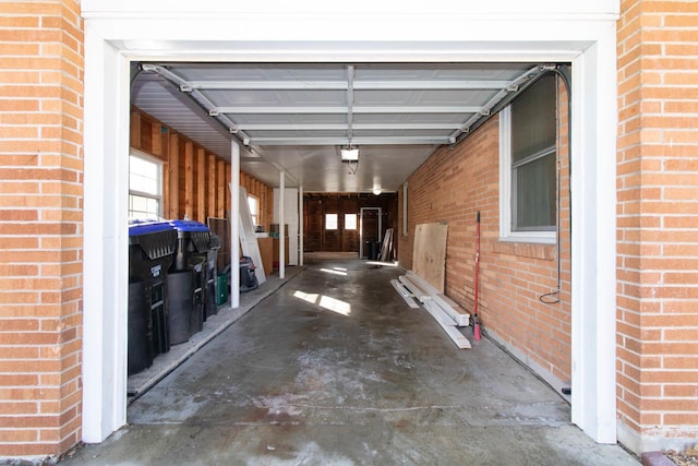 view of horse barn