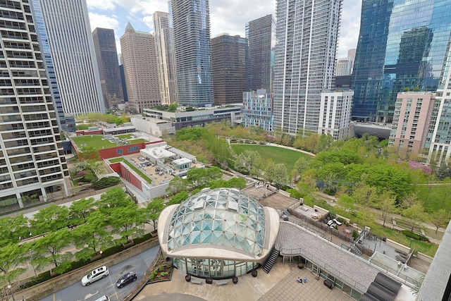 400 E Randolph St Unit 1824, Chicago, IL 60601 - birds eye view of property with a view of city