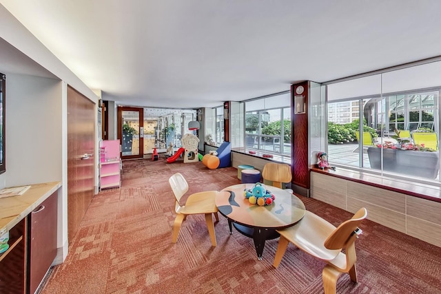 400 E Randolph St Unit 1824, Chicago, IL 60601 - interior space featuring a wealth of natural light and carpet floors