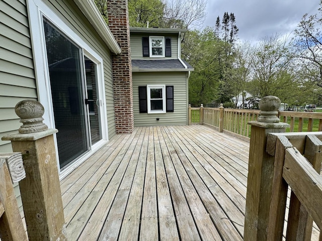 view of deck