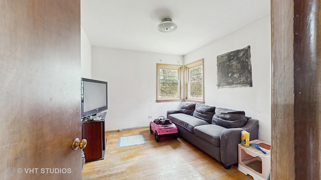 1222 Austin St, Evanston, IL 60202 - living room featuring hardwood / wood-style floors