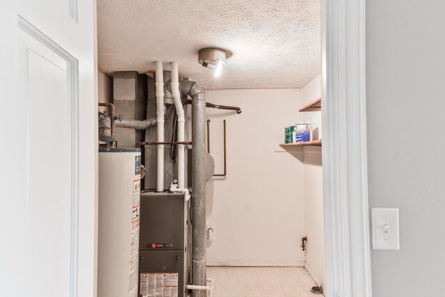 208 Carol Ct Unit A2, Pontiac, IL 61764 - utility room with water heater
