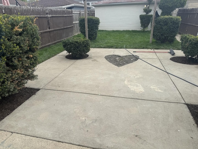 3323 N Central Park Ave, Chicago, IL 60618 - view of patio / terrace featuring fence