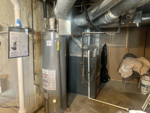 utilities with gas water heater