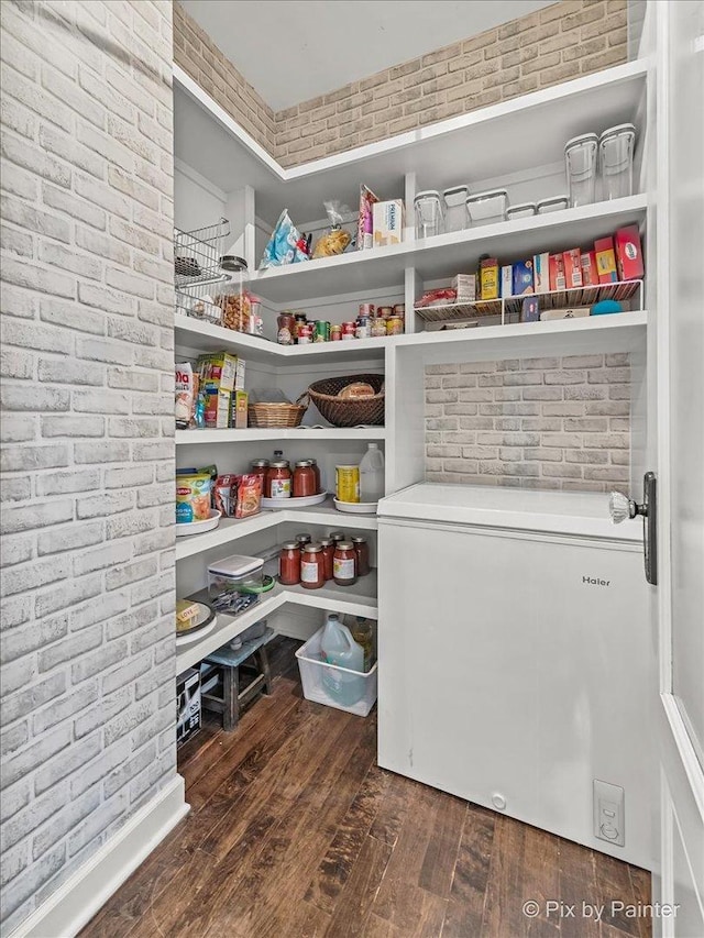 view of pantry