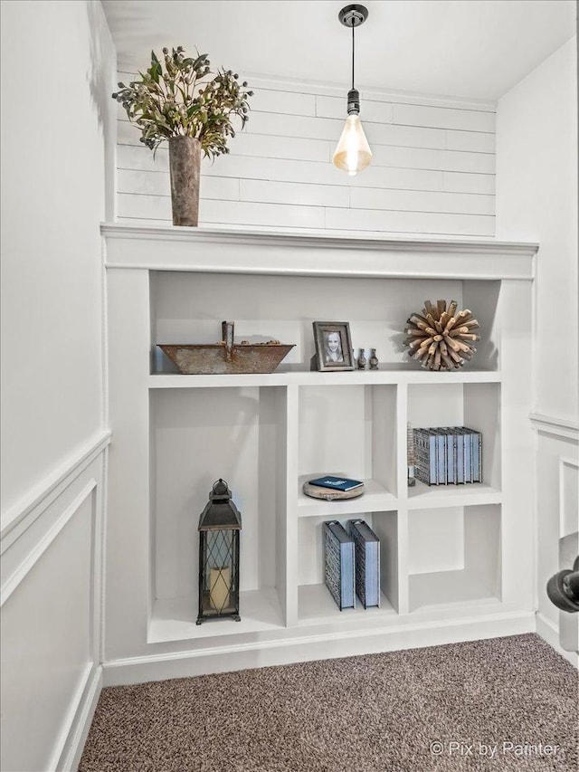 interior details with carpet floors