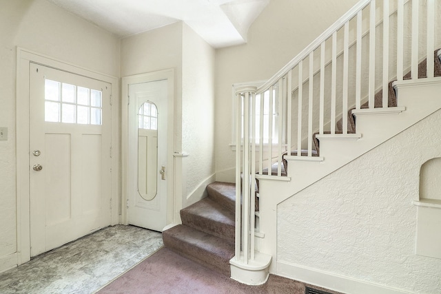 831 W Galena Blvd, Aurora, IL 60506 - entrance foyer featuring stairs