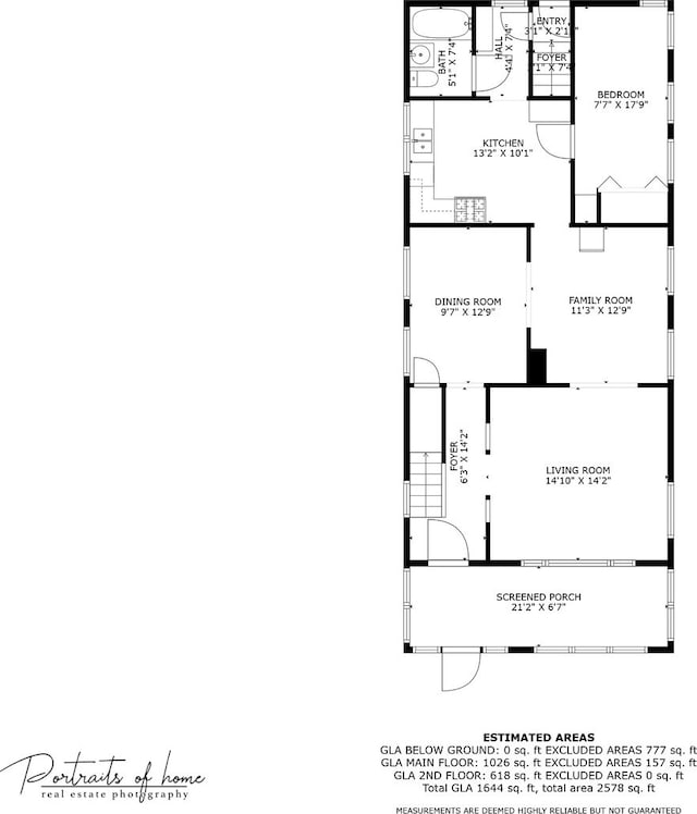 710 E Benton St, Aurora, IL 60505 - view of floor plan / room layout