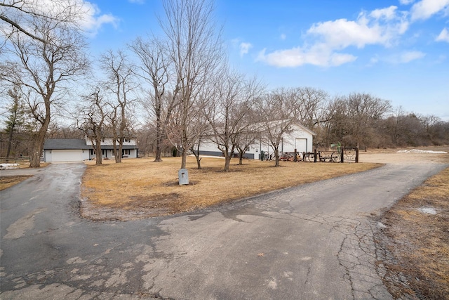 view of street with driveway