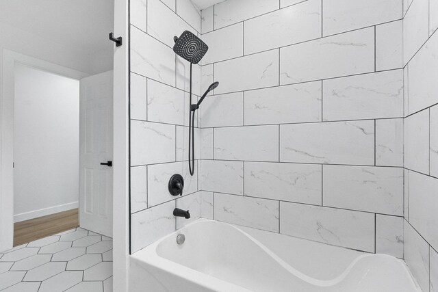 bathroom with shower / bathtub combination