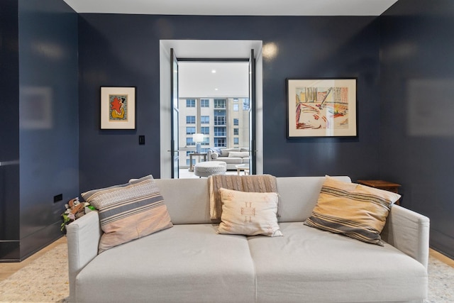 bedroom featuring wood finished floors