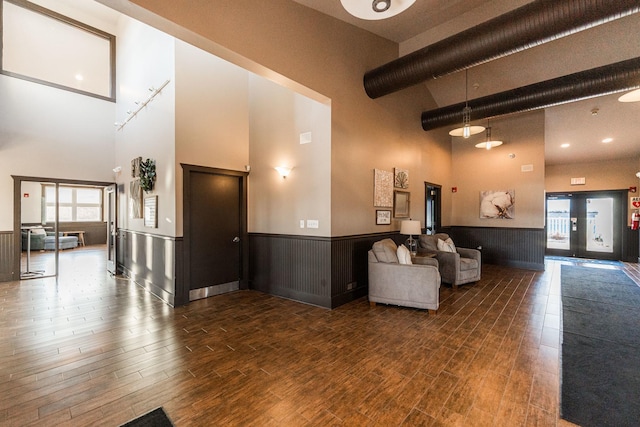 view of reception area