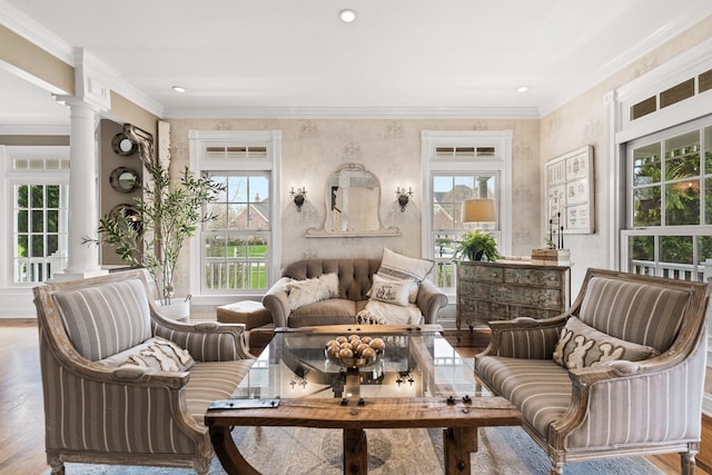 interior space featuring a healthy amount of sunlight