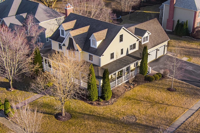 aerial view