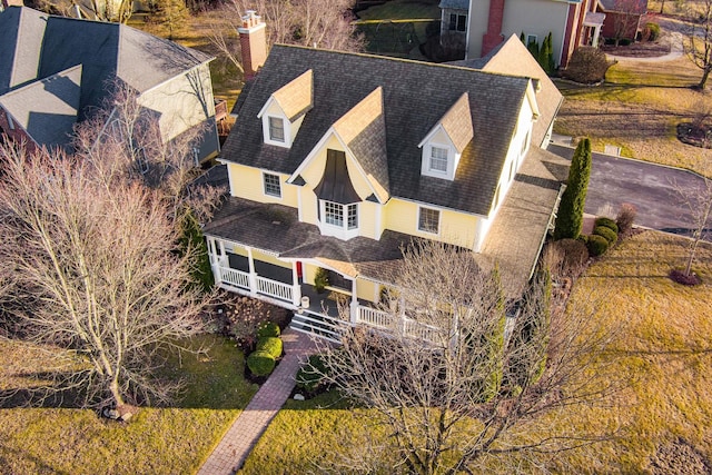 aerial view