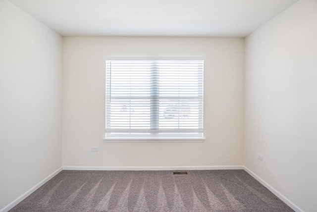3718 Tramore Ct, Naperville, IL 60564 - spare room featuring carpet floors, visible vents, and baseboards