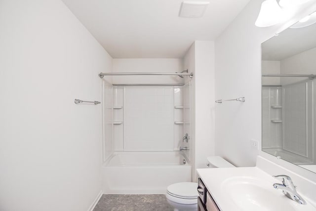 3718 Tramore Ct, Naperville, IL 60564 - full bathroom featuring  shower combination, vanity, and toilet