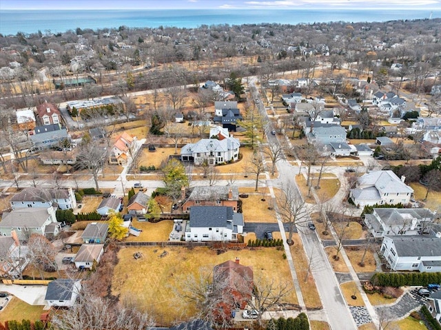 birds eye view of property featuring a residential view