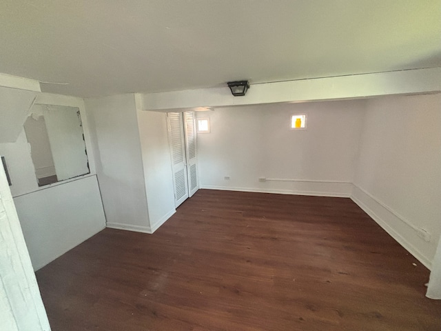 2820 W 84th St, Chicago, IL 60652 - unfurnished room with wood finished floors and baseboards