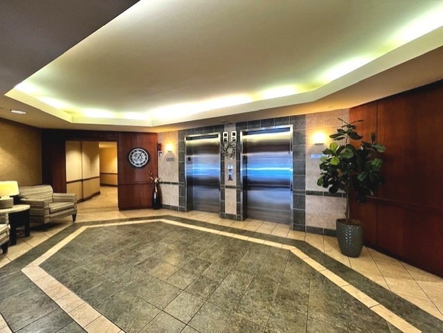 view of community lobby