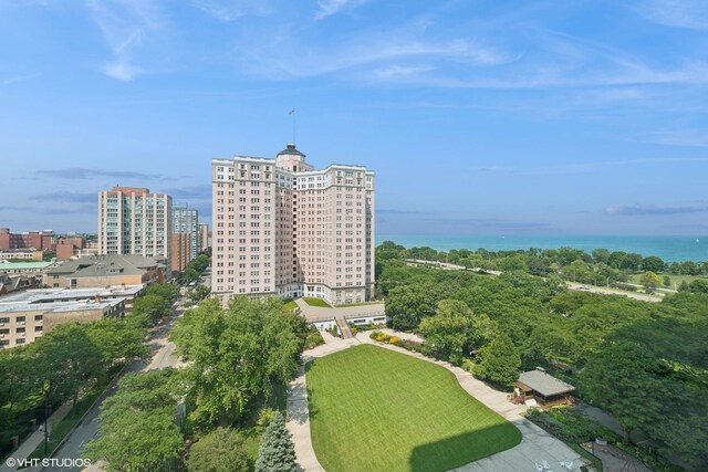 5455 N Sheridan Rd Unit 1006, Chicago, IL 60640 - drone / aerial view
