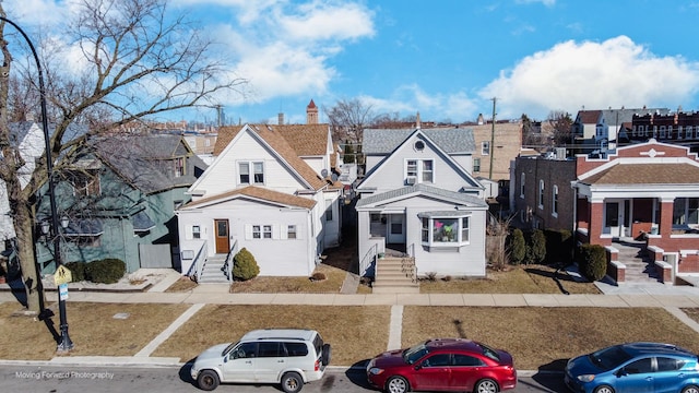 view of front of house featuring a residential view