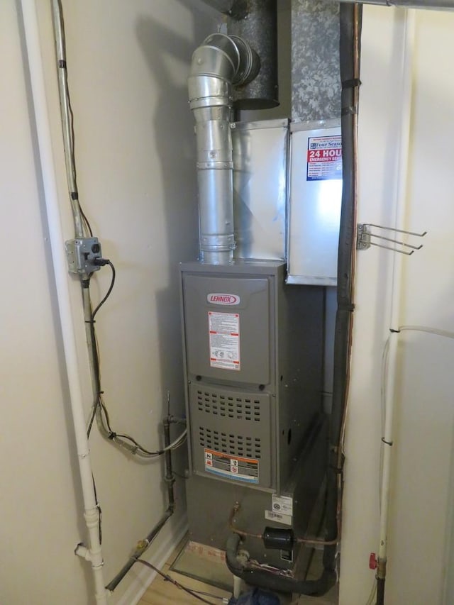 utilities with heating unit