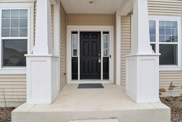 view of property entrance